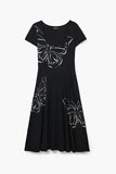 Butterfly Midi Dress