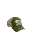 CA Mountain Bear Trucker Hat