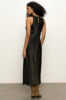 Everyday Sleeveless Satin Dress