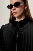 Quilted Velvet Jacket