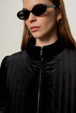 Quilted Velvet Jacket