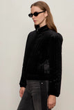 Quilted Velvet Jacket
