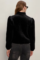 Quilted Velvet Jacket