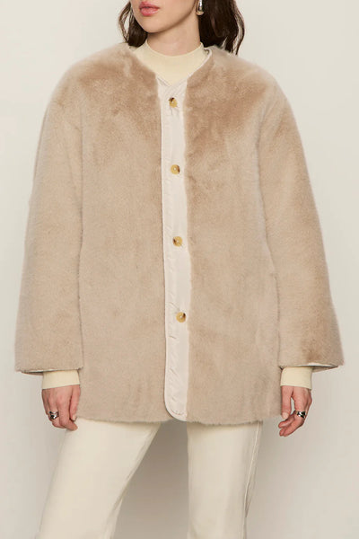 Reversible Fur Liner Jacket