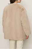 Reversible Fur Liner Jacket