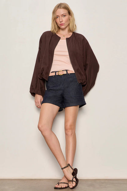 Linen Bubble Jacket