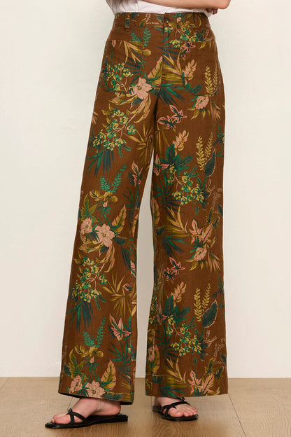 The Linen Marine Wide Leg