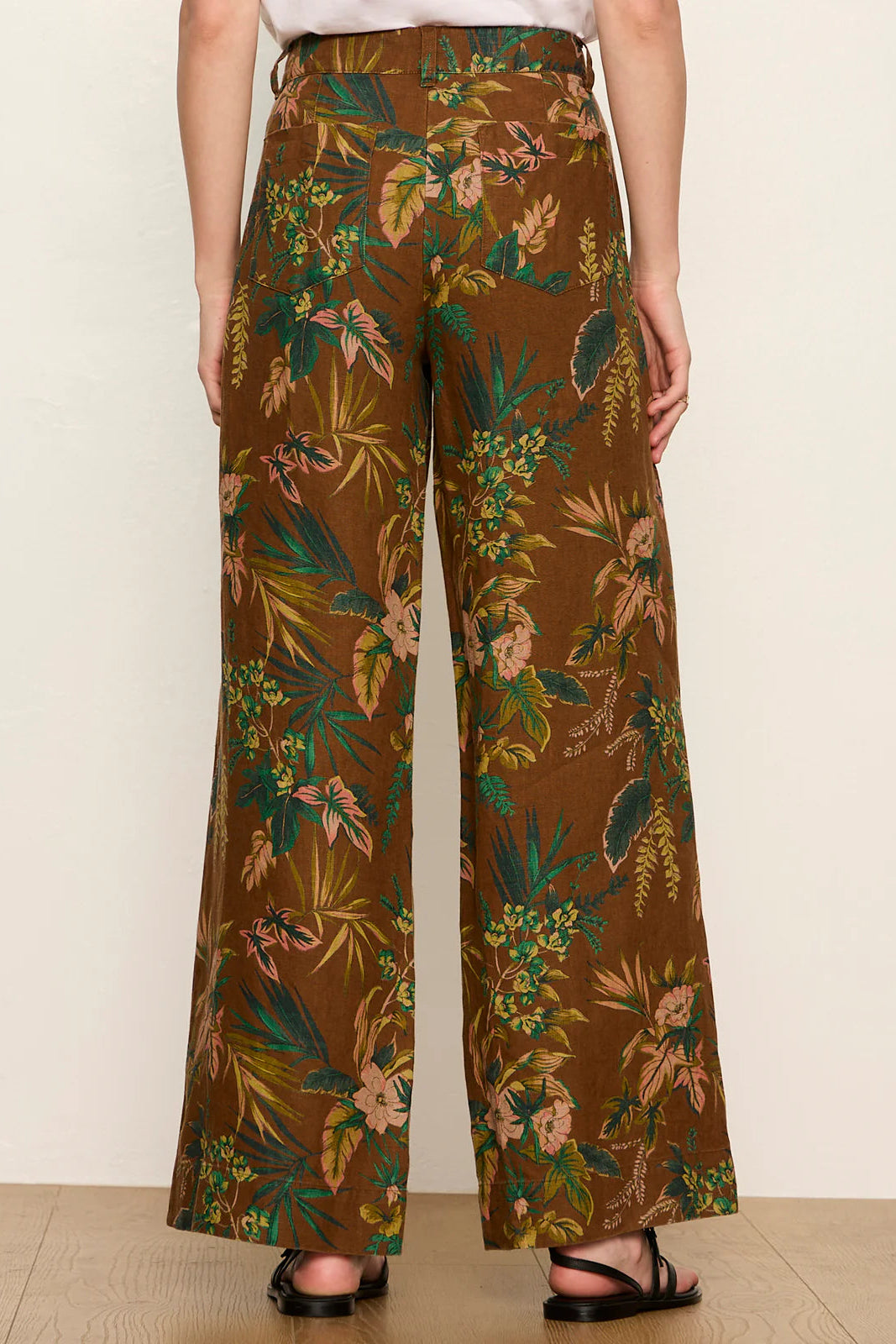 The Linen Marine Wide Leg
