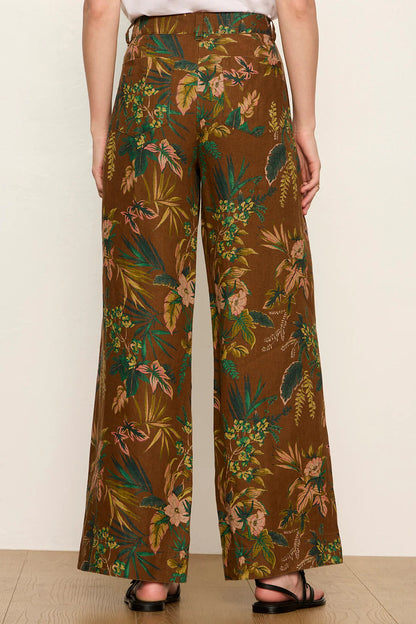 The Linen Marine Wide Leg