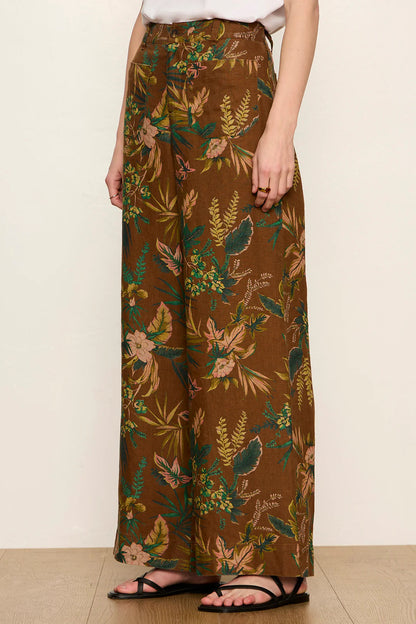 The Linen Marine Wide Leg