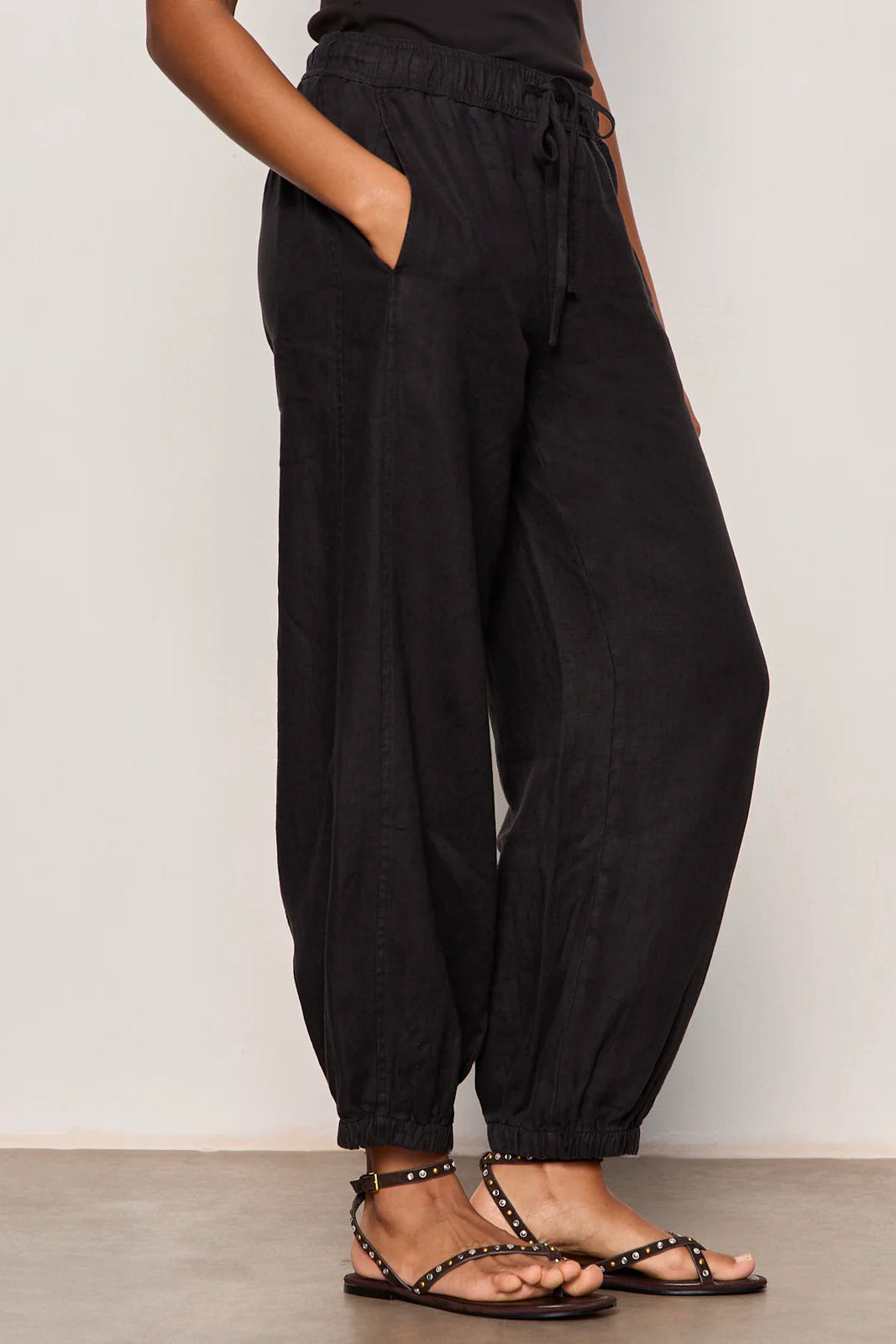 Melody Micro Linen Balloon Pant