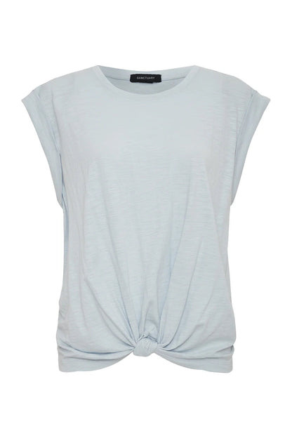 Knotted Muscle Tee Blue Aura