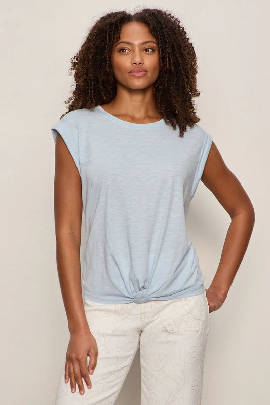 Knotted Muscle Tee Blue Aura