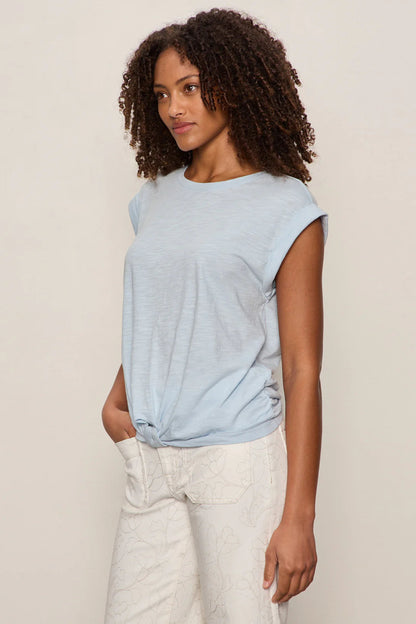 Knotted Muscle Tee Blue Aura