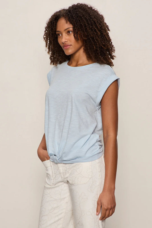 Knotted Muscle Tee Blue Aura