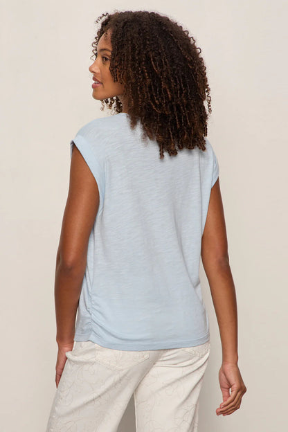 Knotted Muscle Tee Blue Aura
