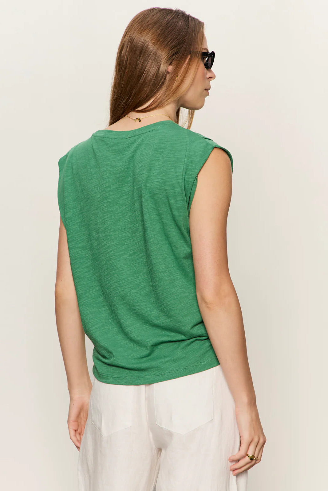 Knotted Muscle Tee Green Juice