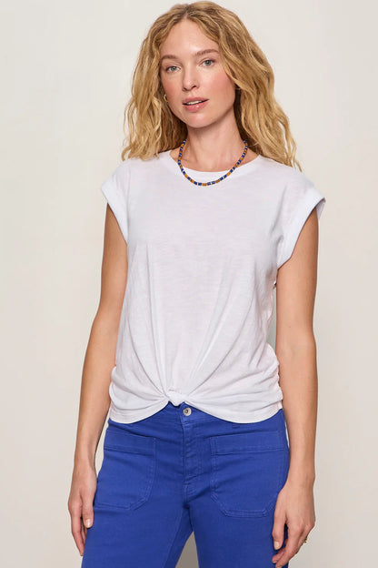 Knotted Muscle Tee White