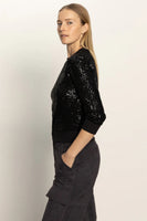 Relaxed Sparkle Popover Black
