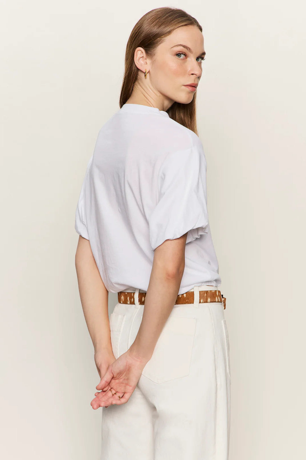Pleat Bubble Tee