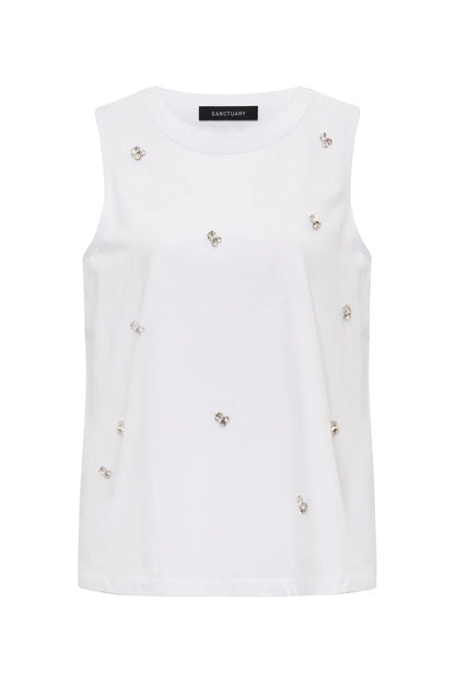 Campari Embellished Tank