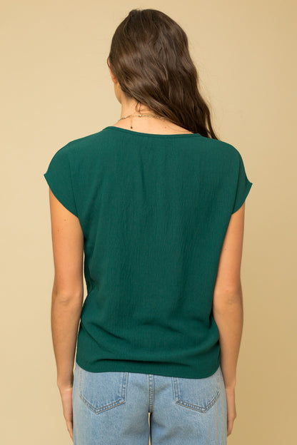 Knot Front Top
