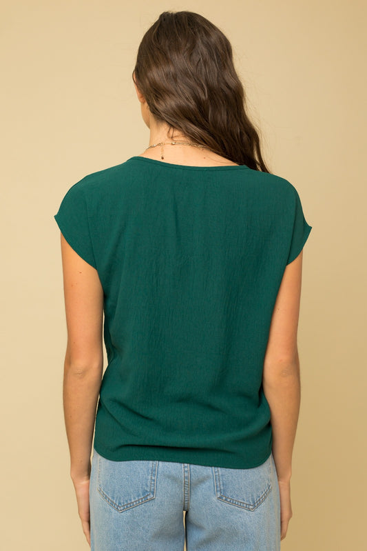 Knot Front Top