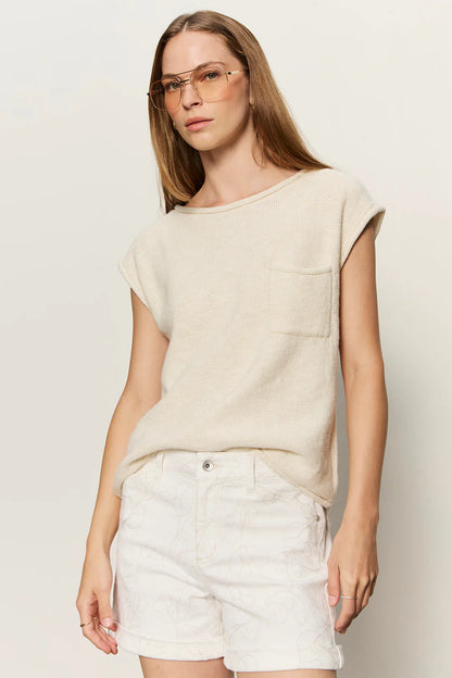Easy Sweater Tee Collagen