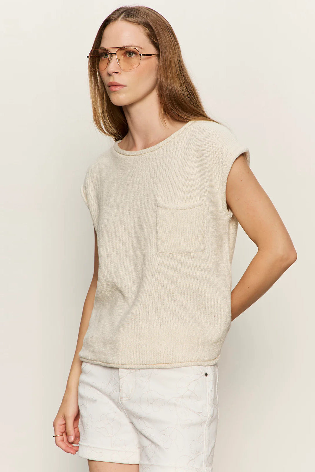 Easy Sweater Tee Collagen