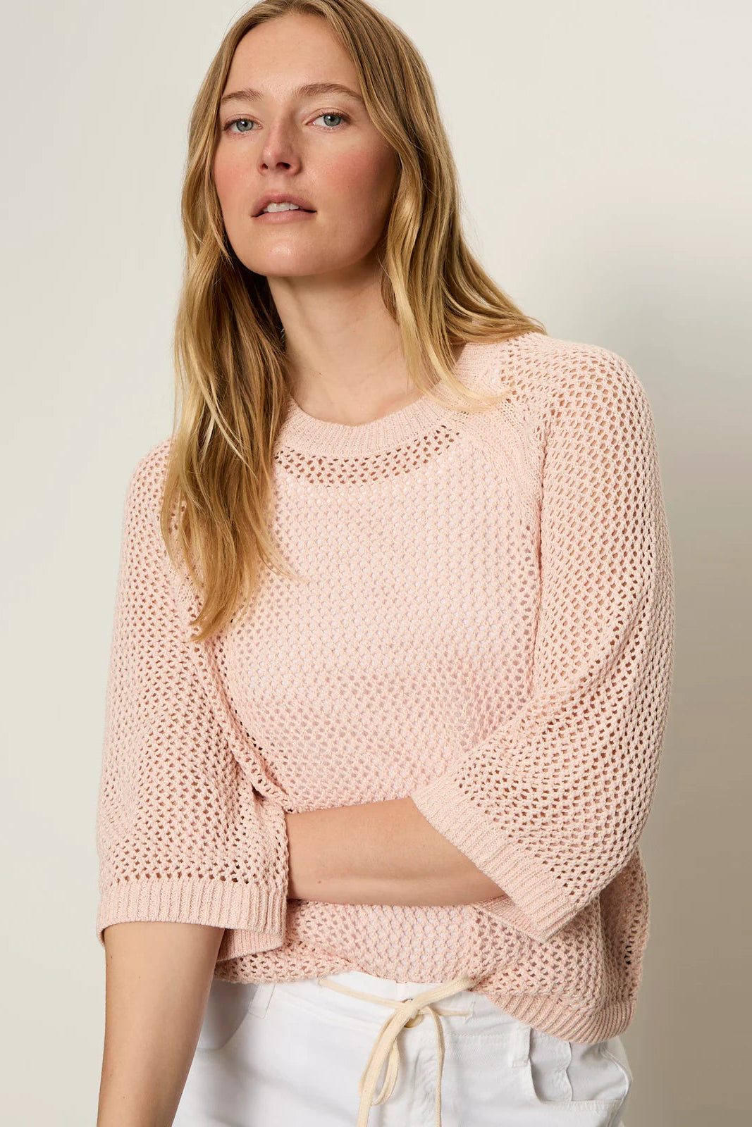 Metallic Sweater Tee
