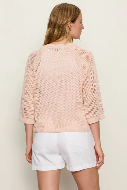 Metallic Sweater Tee