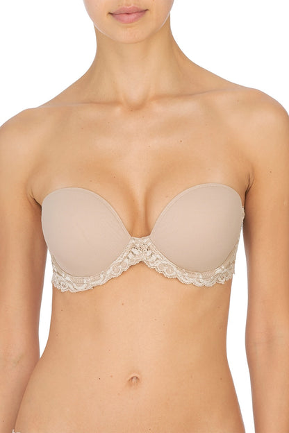Café Feathers Strapless Bra
