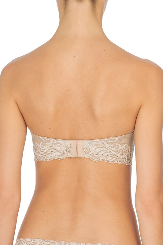 Café Feathers Strapless Bra