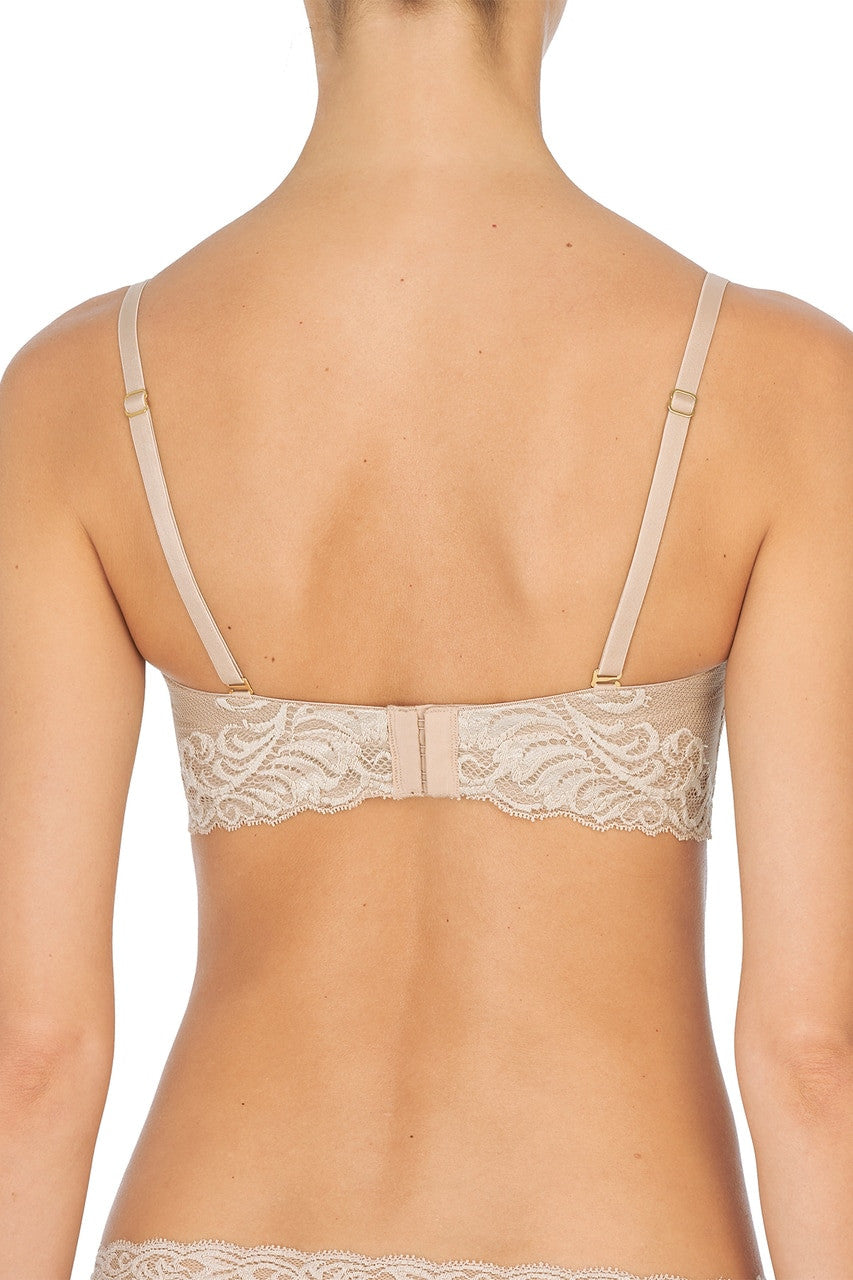 Café Feathers Strapless Bra