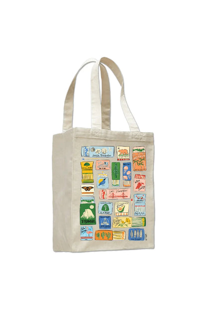 California Matchboxes Book Bag