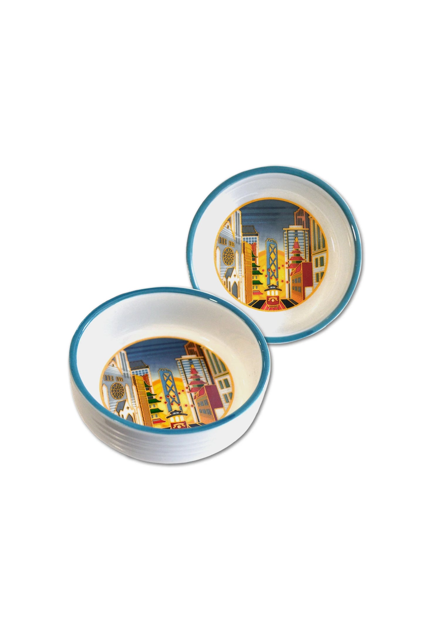 California Street at Sunrise Trinket Tray