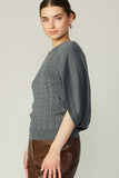Cape Layered Sweater