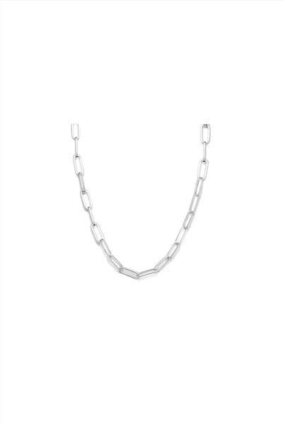 Silver Carrie Chain Necklace