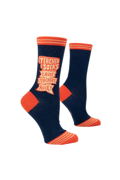 Cause Teachers Rock Socks