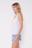 Chalk Lace Trim Camisole