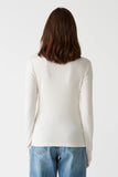 Chalk Zola Ribbed Long Sleeve Tee