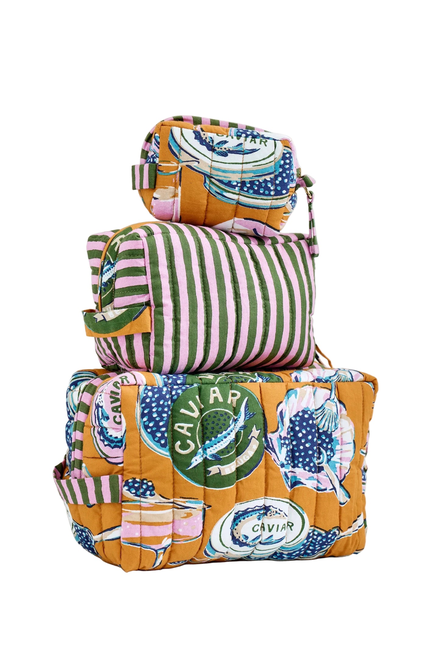 Champagne & Caviar Three’s Best Pouch Set