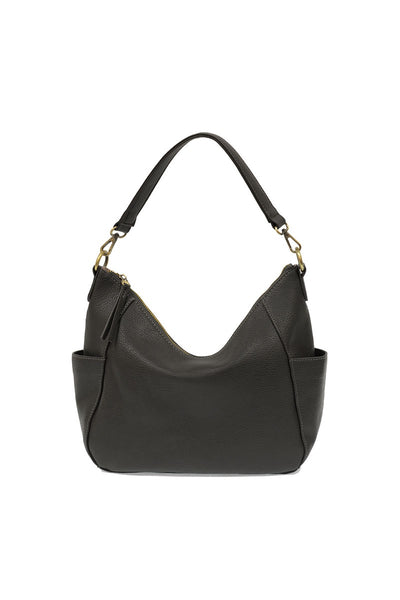 Charcoal Trish Convertible Hobo Bag