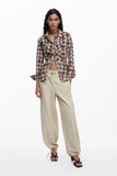 Check Texture Shirt