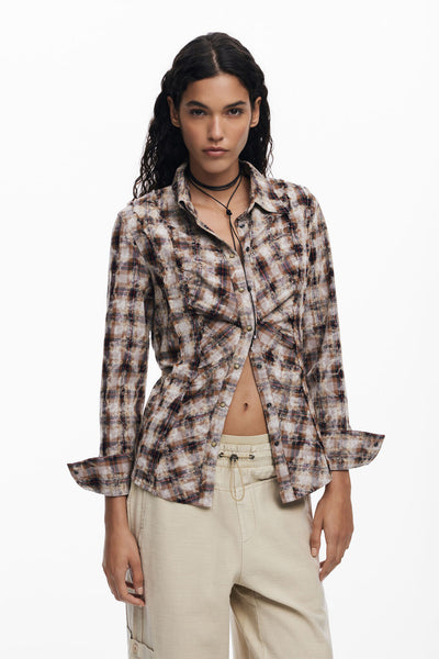 Check Texture Shirt