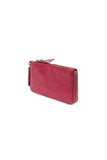 Chloe Zip Wallet Wristlet Orchid Flower