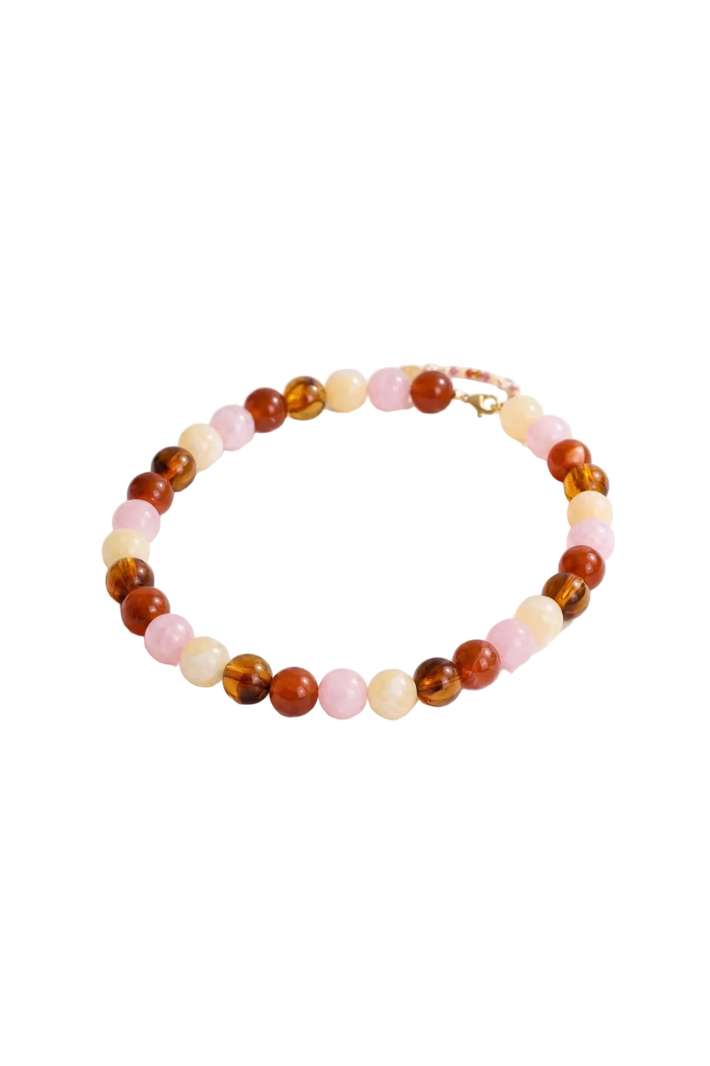 Chunky Rose Beaded Necklace