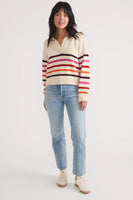 Claire Relaxed Polo Sweater