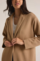 Classic Camel Mason Knit Coat