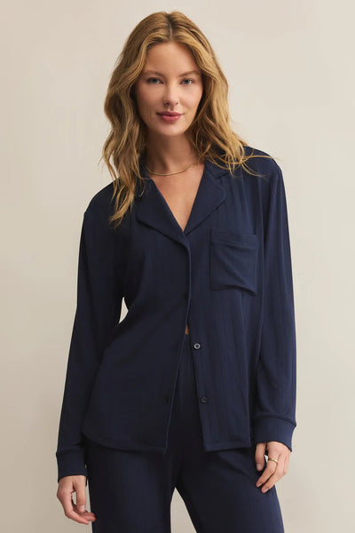 Classique Rib Long Sleeve Top